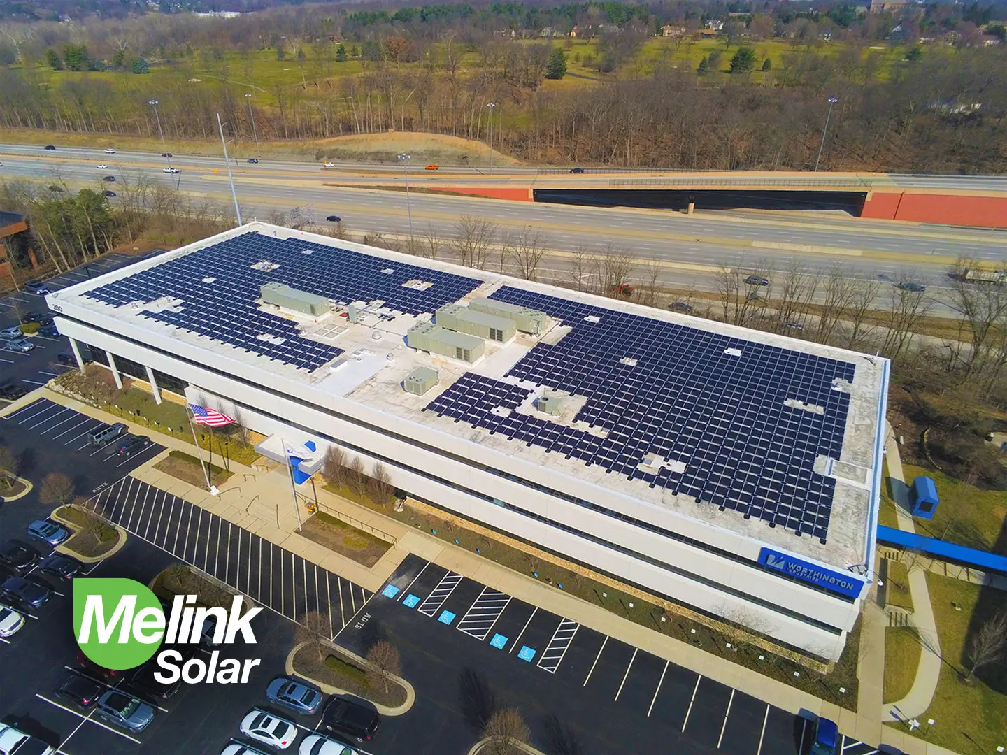 Worthington Industries solar installation