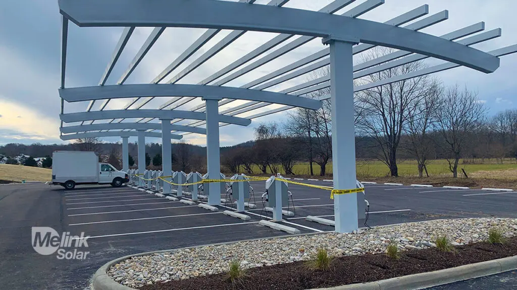 Melink Solar – Curved Canopy