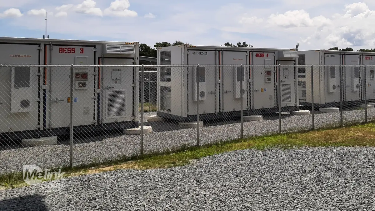 Barnstable battery storage solar installation